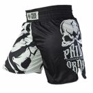 Pride Or Die reckless bones MMA Shorts - Black